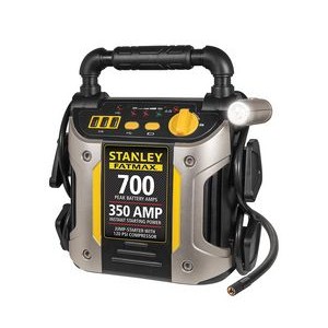 Stanley 350 Amp Jump Starter with Compressor