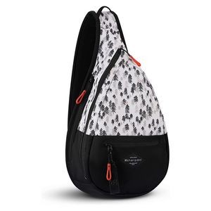Sherpani® Esprit Sling Style Backpack, Tree Hugger Black/White