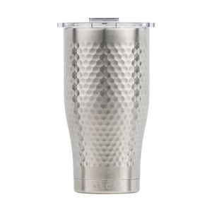 Orca Chaser w/Lid, 27oz, Hammered Stainless Steel