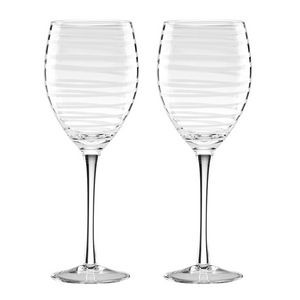 Kate Spade® White Charlotte Street White Wine Glass, Set of 2