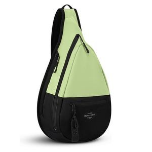 Sherpani® Esprit Sling Style Backpack, Black/Mint