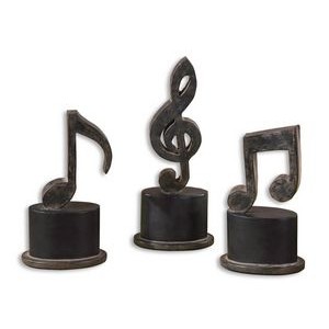 Uttermost® Music Notes, Set of 3
