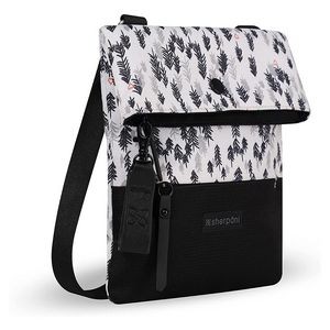 Sherpani® Pica Small Crossbody Handbag, Tree Hugger Black/White