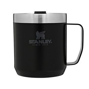 Stanley Drinkware Classic Legendary Camp Mug, 12 Oz., Matte Black