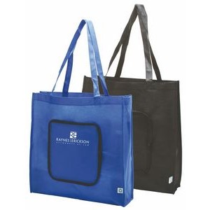 Mannitok Recyclable Folding Shopper Tote