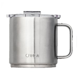 Orca® Camper Mug, 16 Oz., Stainless Steel