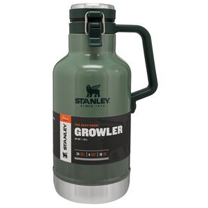 Stanley Drinkware Easy Pour Growler, 64 Oz, Hammertone Green