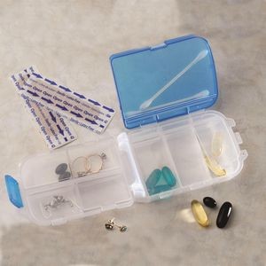 Smooth Trip Travel Gear by Talus® Tri-fold Pill and Storage Box