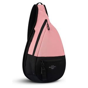 Sherpani® Esprit Sling Style Backpack, Black/Pink
