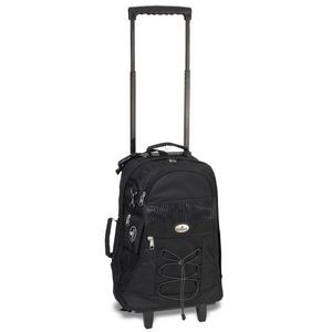 Everest Wheeled Backpack, Black