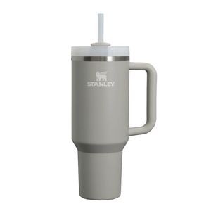 Stanley Drinkware Quencher H2.0 Flowstate Tumbler, 40 Oz., Light Gray