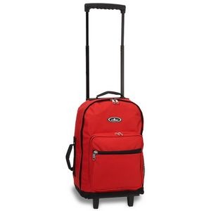 Everest Wheeled Backpack, Small, Red