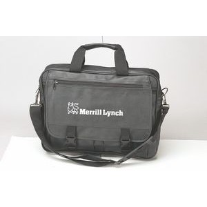 Mannitok® Leatherette Expandable Briefcase