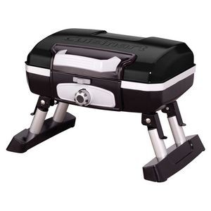 Cuisinart Outdoors Petite Gourmet Portable Tabletop Gas Grill, Black