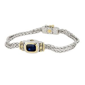 John Medeiros® Nouveau 7" Double Strand Bracelet, Indigo