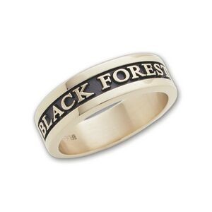 Premiere Series Men's Fashion Band Ring With Raised Detail