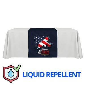 30" x 84" Liquid Repellent Standard Table Runner - Made in the USA