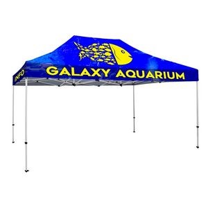 15' Canopy w/40 mm Hex Aluminum Frame and Wheeled Bag