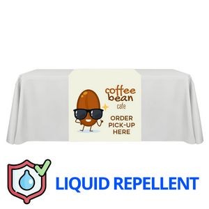 36" x 63" Liquid Repellent Standard Table Runner - Made in the USA