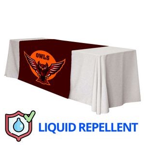 60" x 84" Liquid Repellent Standard Table Runner - Made in the USA