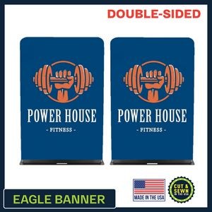 Eagle 60" W x 90" H | Double-Sided Graphic and Hardware Package - Made in the USA