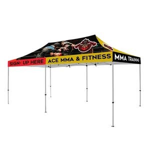 20' Canopy w/40 mm Hex Aluminum Frame and Wheeled Bag