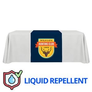30" x 60" Liquid Repellent Standard Table Runner - Made in the USA