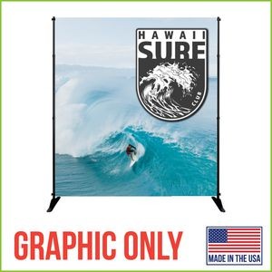 6' x 8' Mighty Banner Fabric Graphic Only - Made in the USA