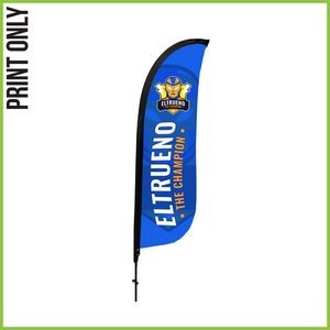 9' Feather Flag - Single Sided (Print Only) - Made in the USA