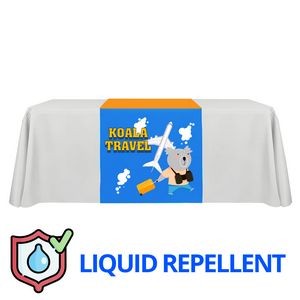 30" x 72" Liquid Repellent Standard Table Runner - Made in the USA