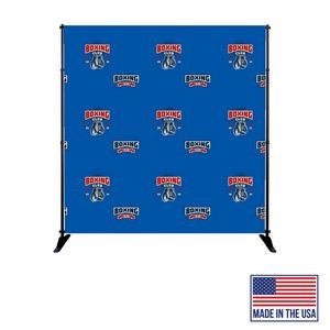 6' x 6' Mighty Banner Fabric Graphic w/Large Tube Frame Kit - Made in the USA