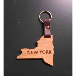 2" - New York Hardwood Keychains