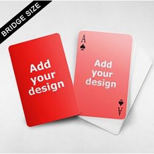 2.25" x 3.42" - Full Color Bridge Playing Cards