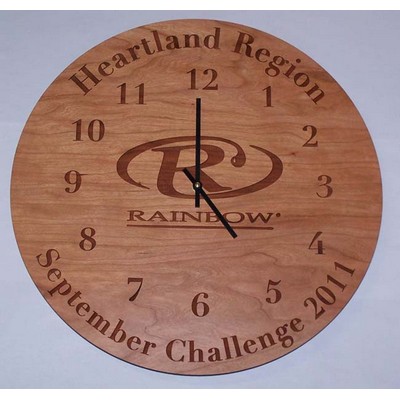 10" - Hardwood Clocks - Wall