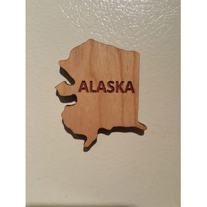 2" - Alaska Hardwood Magnets