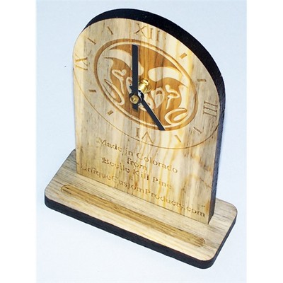5" x 8" - Hardwood Clocks - Desk or Mantle