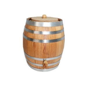 10 Liter Oak Wood Kombucha/Vanilla/Vinegar Barrel