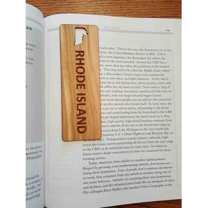 1.5" x 6" - Rhode Island Hardwood Bookmarks