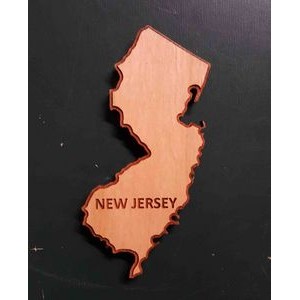 2" - New Jersey Hardwood Magnets