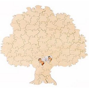 22.4" x 24.3" - 70 Piece Customizable Tree Puzzle