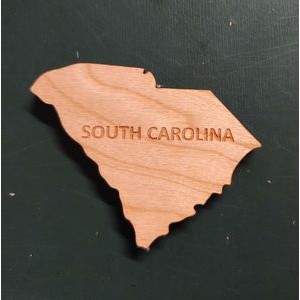 2" - South Carolina Hardwood Magnets