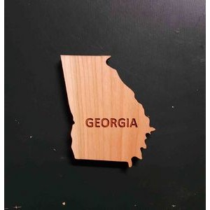 2" - Georgia Hardwood Magnets
