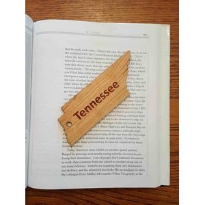 1.5" x 6" - Tennessee Hardwood Bookmarks