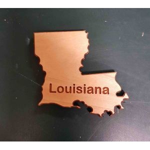 2" - Louisiana Hardwood Magnets