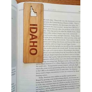 1.5" x 6" - Idaho Hardwood Bookmarks