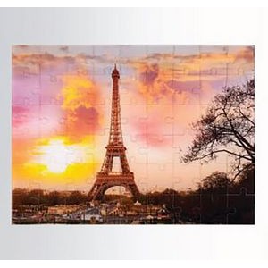 8" x 10" - 100 Piece Retail Quality Acrylic Puzzle and Box