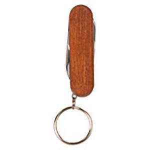 2.25" - Wooden Pocket Knife Keychain