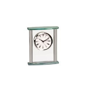 7" Engraved Glass Clock