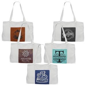 12" x 19" & 5" Gusset Canvas Tote Bag