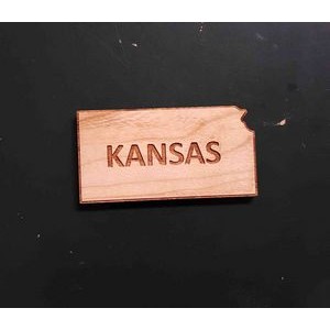 2" - Kansas Hardwood Magnets